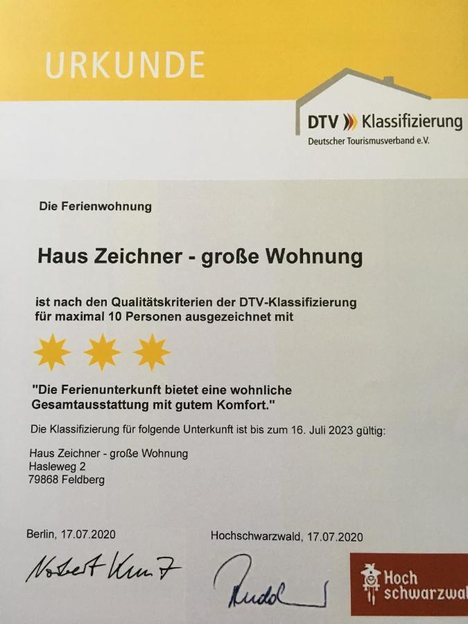 פלדברג Haus Zeichner 4 Zimmer Ferienwohnung מראה חיצוני תמונה